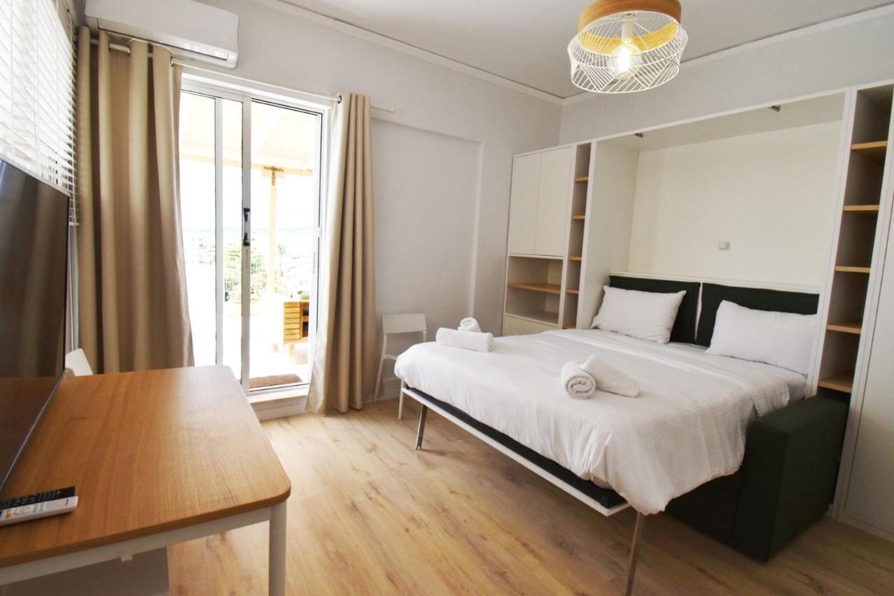 Ferienwohnung Penthouse Nea Smirni Athen Exterior foto