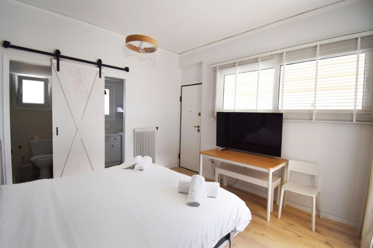Ferienwohnung Penthouse Nea Smirni Athen Exterior foto